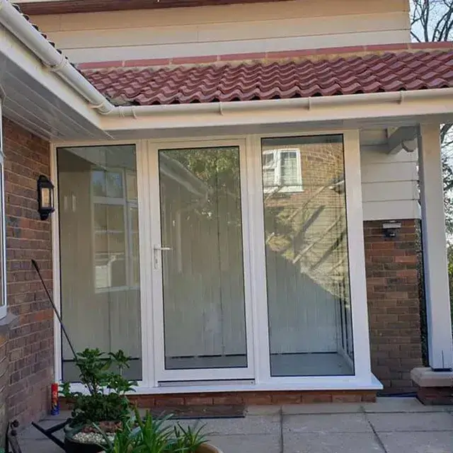 Glass Front Door