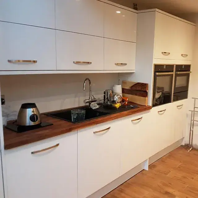 Brown Kitchen Counter